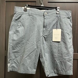 NWT Free Planet Men's 98% Cotton Gray Shorts SZ 36